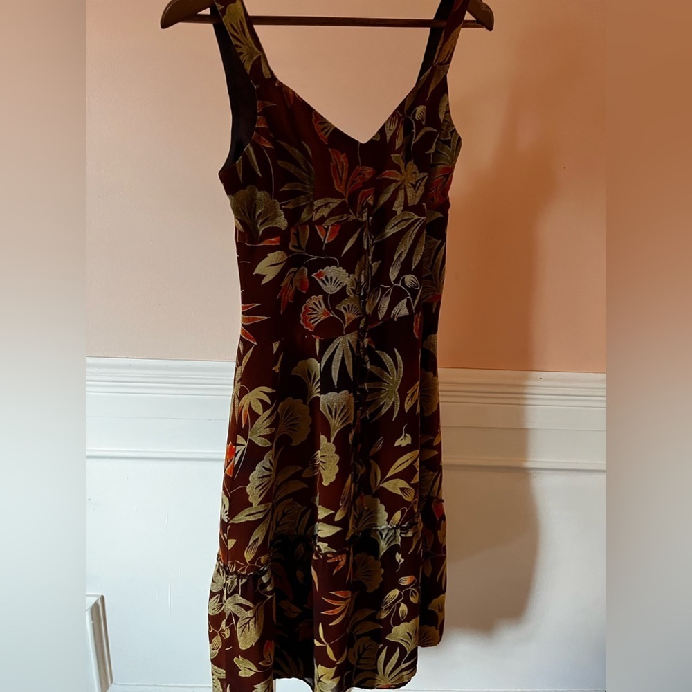 Dressbarn tropical floral dress size small